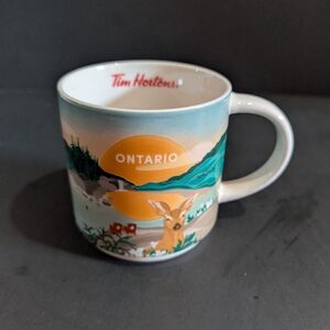Tim Hortons Ontario Travel Collection 60th Anniversary Coffee Mug 2024 Canada